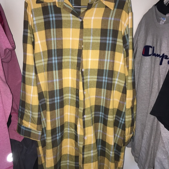 Flannel dress - Picture 2 of 4